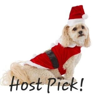 NWT Merry & Bright Santa Claus Dog Pet Costume Christmas Holiday Clothing New